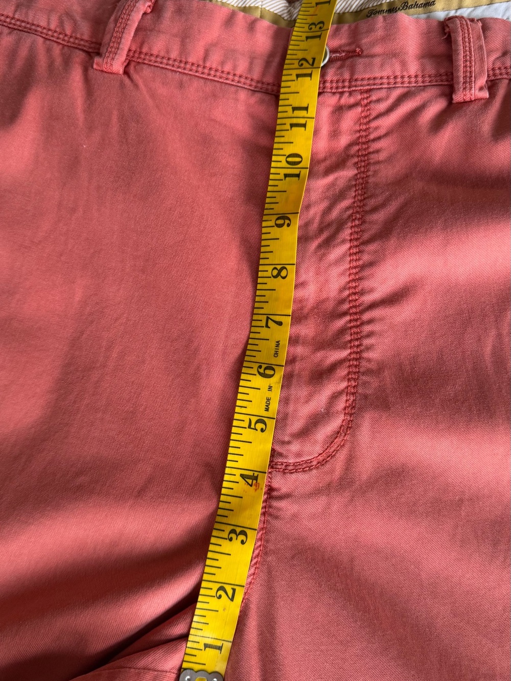 Tommy Bahama Chip Shot Island Zone 9” Golf Shorts in Red Ginger Size 38 - Picture 10 of 15